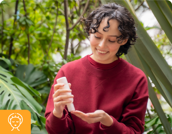 Cosméticos naturales para la piel